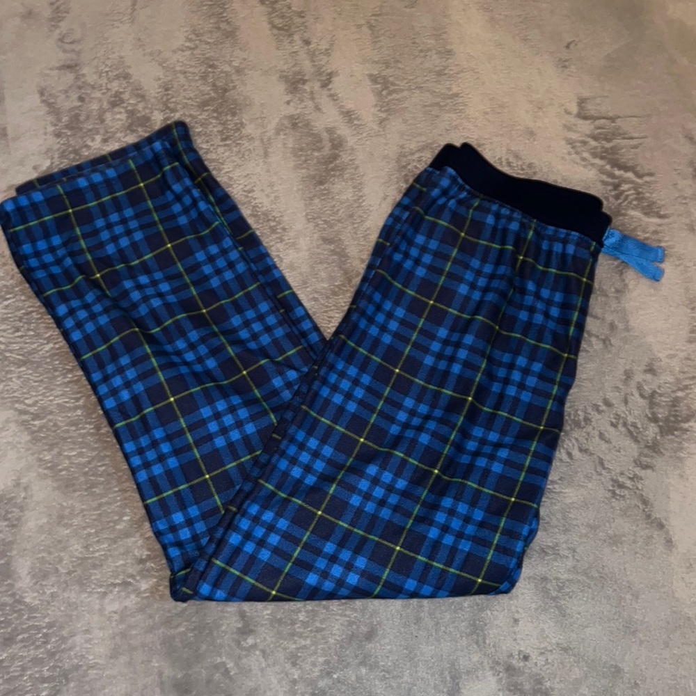 Boys Plaid PJ Pants